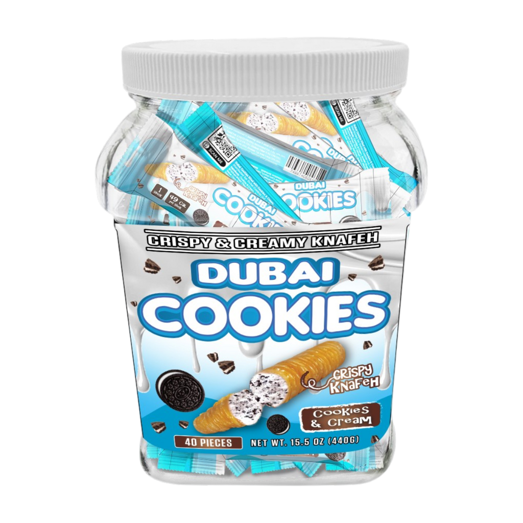 Dubai Cookies Crispy & Creamy Knafeh 1pz Snacks Cookies & Cream