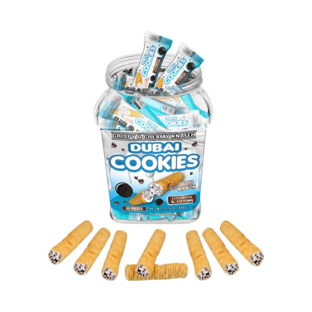 Dubai Cookies Crispy & Creamy Knafeh 1pz Snacks Cookies & Cream
