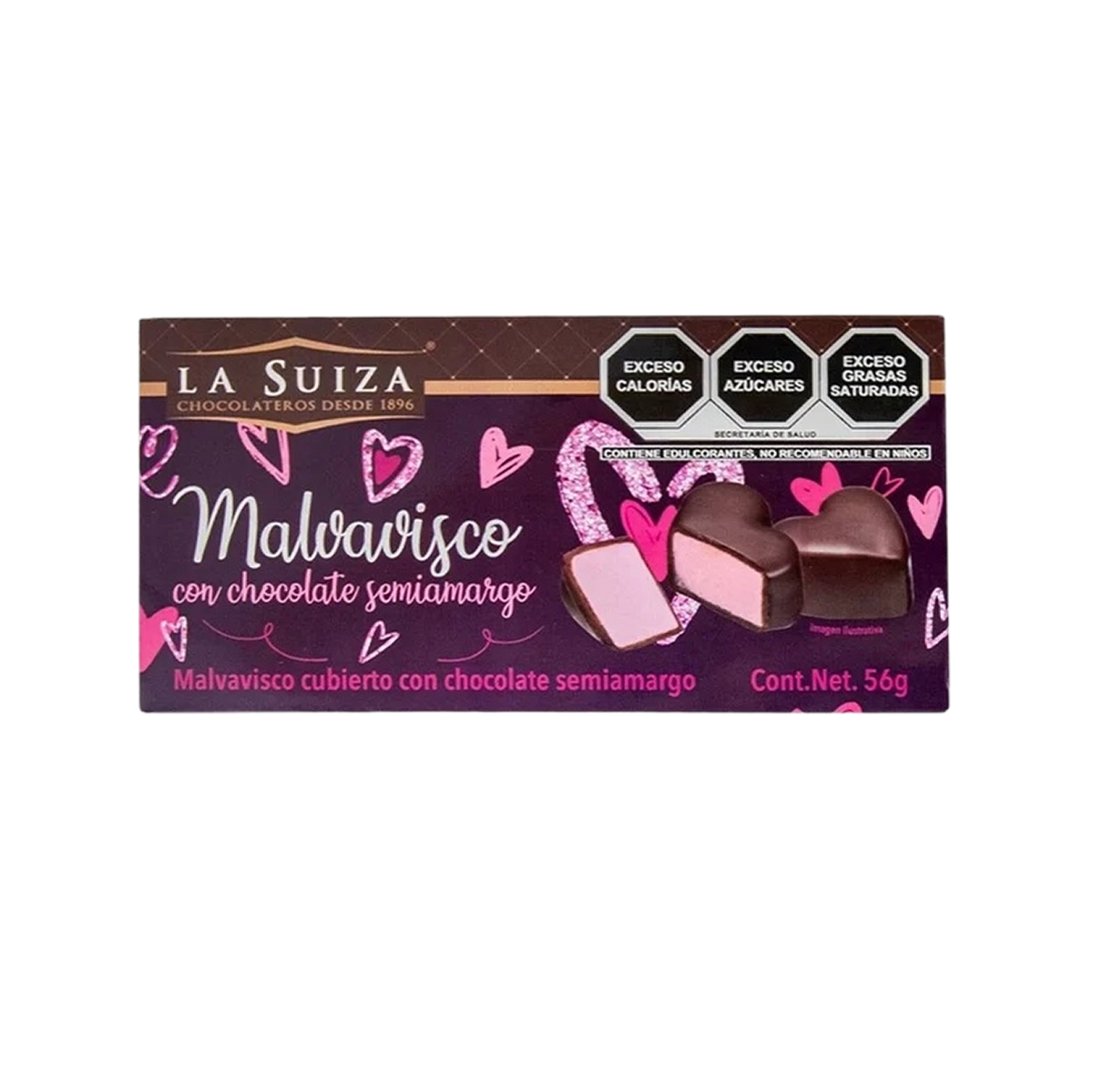 Suiza Malvavisco Choc Semiamargo